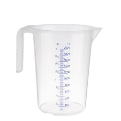 Pichet gradué, polypropylene, , H: 205 mm, 2.0 l _1