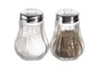 Salz und Pfefferstreuer, je Ø 5 cm, H: 6.5 cm Behälter aus Glas