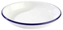 Teller tief Enamelware, Ø 18 cm, H: 3.5 cm emailliertes Stahlblech