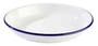 Assiette creuse émaillerie, Ø 24 cm, H: 3.5 cm 