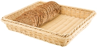 GN 1/2 Korb, 32.5 x 26.5 cm, H: 6.5 cm Polypropylen, hellbeige       _1