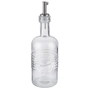 Essig- & Ölflasche, Ø 7 cm, H: 22 cm, 350 ml Behälter aus Glas