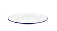 Assiette plate émaillerie, Ø 20 cm _1