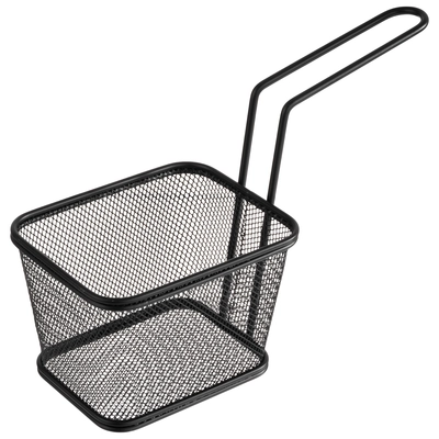 Paniers inox pour service sur table 13 x 10.5 cm, H: 9 cm    _1