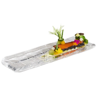 Sushiboard Glas Teller, 19 x 6.5 cm, H: 1.5 cm  _2