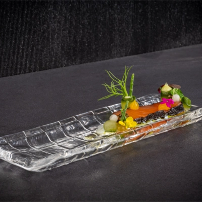 Sushiboard Glas Teller, 19 x 6.5 cm, H: 1.5 cm  _3