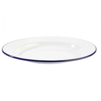 Assiette plate émaillerie, Ø 26 cm 