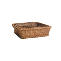 GN 1/3 Korb, 32.5 x 17.6 cm, H: 10 cm Polypropylen, braun