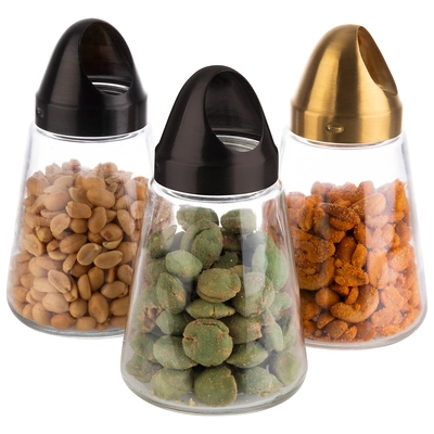 Distributeur de snacks, bouhcon dorée, H: 15.5cm   _3