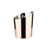Servier-Eimer Kupfer-Look Ø 9.5 cm, H: 8.5/11.5 cm , 0.45l