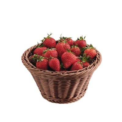 Tisch-und Buffetkorb rund, Ø 19 cm, H: 9.5 cm Polypropylen, hellbraun_2