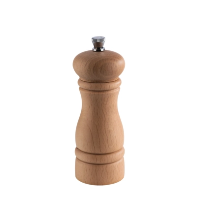 Moulin à sel, hêtre, clair, Ø 5.5 cm, H: 15.5 cm _1