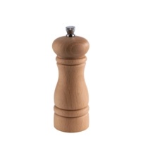 Moulin à sel, hêtre, clair, Ø 5.5 cm, H: 15.5 cm 