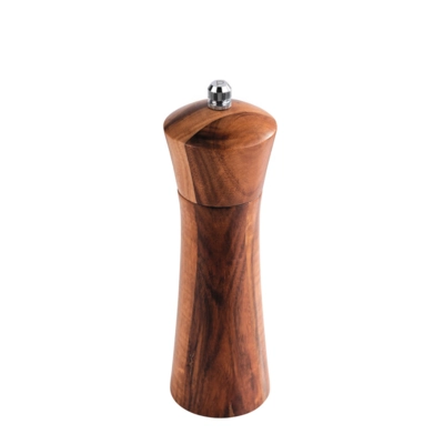 Pfeffermühle, Akazienholz braun, Ø 5 cm, H: 17 cm _1