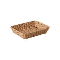 GN 1/2 Korb Twirl, 32.5 x 26.5 cm, H: 6.5 cm,  braun