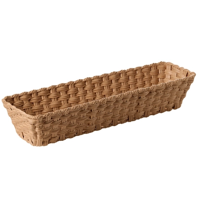 GN 2/4 Korb Twirl,53 x 16.2 cm, H: 10 cm, braun _1