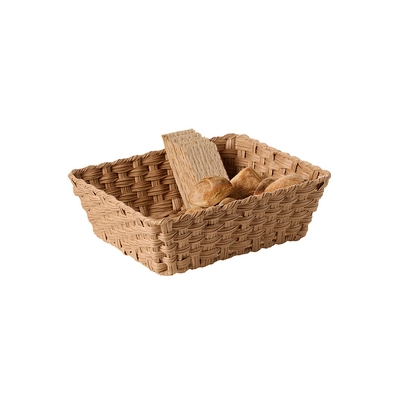GN 1/2 Korb Twirl, 32.5 x 26.5 cm, H: 10 cm, braun _2