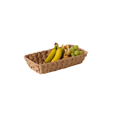 GN 1/3 Korb Twirl,32.5 x 17.6 cm, H: 6.5 cm, braun _2
