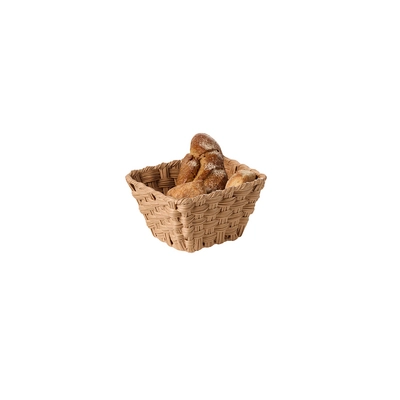 GN 1/6 Korb Twirl, 17.6 x 16.2 cm, H: 10 cm, braun _2