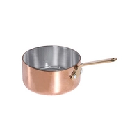 Casserole à manche cuivre, Ø 8.5 cm, H: 4.5 cm, 0.25 l