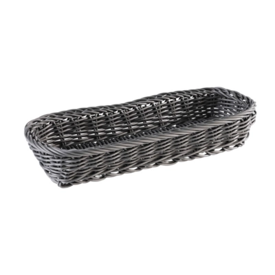 Besteckkorb Economic, 27 x 10 cm, H: 4.5 cm Polypropylen, anthrazit_1