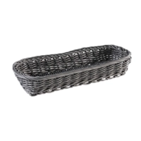 Besteckkorb Economic, 27 x 10 cm, H: 4.5 cm Polypropylen, anthrazit