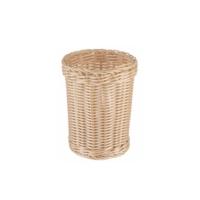 Besteckkorb Economic, Ø 12 cm, H: 15 cm Polypropylen, hellbeige