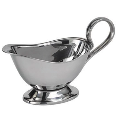 Sauciere, Edelstahl hochglanzpoliert, 7 cl _1