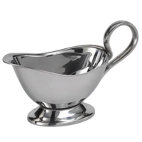 Sauciere, Edelstahl hochglanzpoliert, 7 cl 