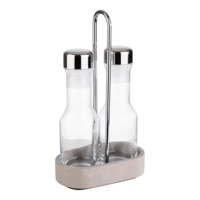 Vinaigre/Huile-menage Element, 14 x 8 cm, H: 25 cm 