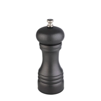 Gunmetal Pfeffermühle Edelstahl dunkelgrau,  Ø 6 cm, H: 15.5 cm