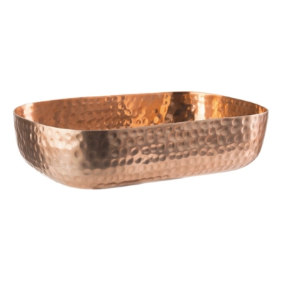 Bol Craft cuivre, 23 x 15.5 cm, H: 6 cm, 1.4l _1