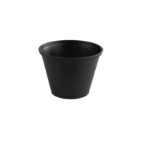 Dipschälchen, Ø 6 cm, H: 4.5 cm, 60 ml, schwarz