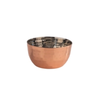 Schale Mumbai kupfer, Ø 8.5 cm, H: 4.5 cm, 0.15 l 