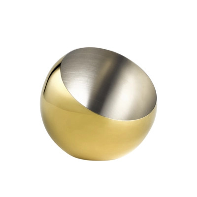 Schale Sphere gold, Ø 16 cm, H: 15 cm, 0.8l _1