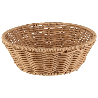 Cove Corbeille, Ø 20 cm, H: 7 cm polypropylène, beige_1