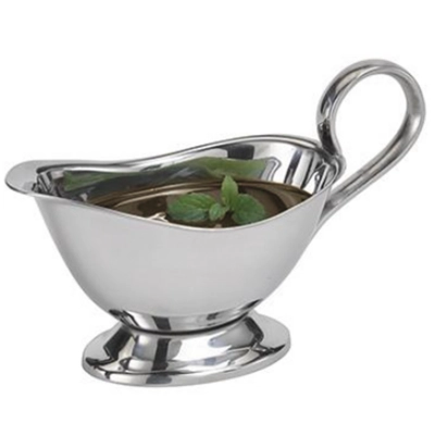 Sauciere, Edelstahl hochglanzpoliert, 7 cl _2
