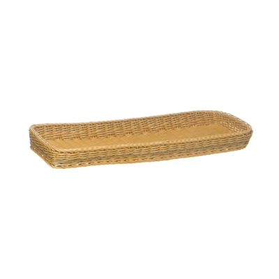 Profi Line Corbeille, 40 x 30 cm, H: 5 cm, beige, en polypropylène_1