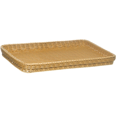 Profi Line corbeille, 60 x 40 cm, H: 5 cm, beige en polypropylène_1