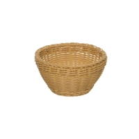 Korb rund, Ø 16 cm, H: 8 cm Polypropylen, hellbeige
