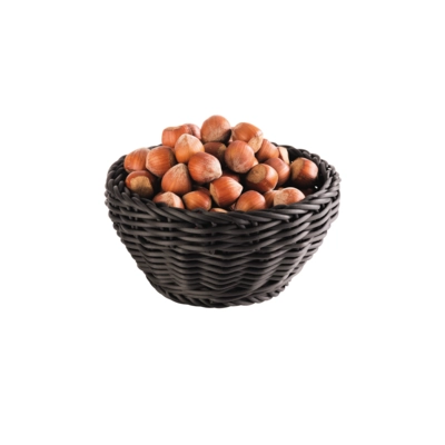 Korb rund, Ø 16 cm, H: 8 cm Polypropylen, schwarz_2