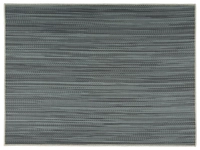 Set de table Tao,gris-bleu, PE, ruban fin,45 x33cm _1