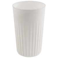 To go Gobelet réutilisable à emporter, 400 ml,  Ø 8.5 cm, H: 13,5 cm, blanc