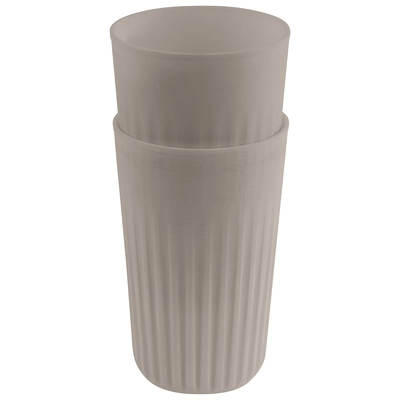 To go Mehrwegbecher, 400 ml, Ø 8.5 cm, H: 13,5 cm braun_2