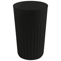 To go Mehrwegbecher, 400 ml, Ø 8.5 cm, H: 13,5 cm schwarz