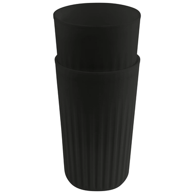 To go Gobelet réutilisable à emporter, 400 ml,  Ø 8.5 cm, H: 13.5 cm, noir_2