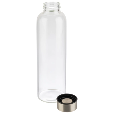 Trinkflasche Drehverschluss, Glas, 550 ml, H: 235 mm, 65 mm Ø_2