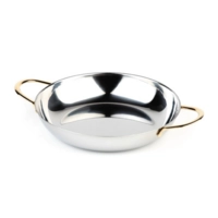 Servier/Beilagenschale, Ø 28 cm, H: 4 cm, 2l Edelstahl poliert
