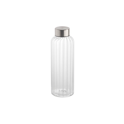 Trinkflasche Everline, Ø 6.5 cm, H: 19.5 cm,  0.4 Liter, Glas_1