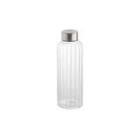 Trinkflasche Everline, Ø 6.5 cm, H: 19.5 cm,  0.4 Liter, Glas